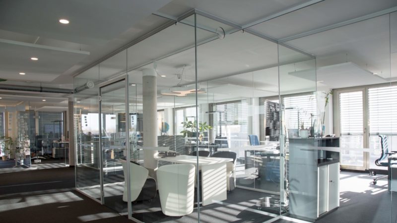 Glastrennwand Büro Oldenburg