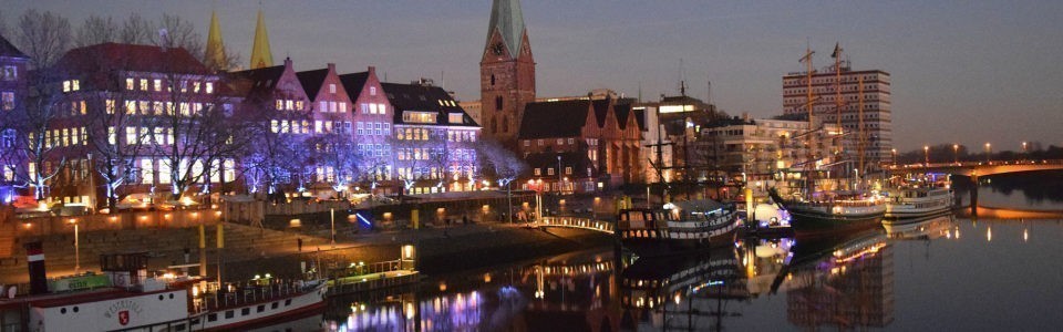 Bremen Wochenende: Die Schlachte an der Weser