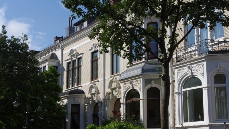 Anschlussfinanzierung Bremen: Hausfassaden in Bremen