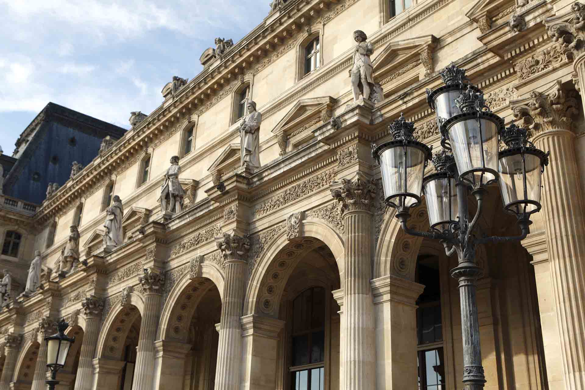 Historische Gebäude in der Altstadt von Paris
